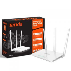 Bộ phát Wifi 3 Anten tốc độ 300M TENDA F3 Trắng